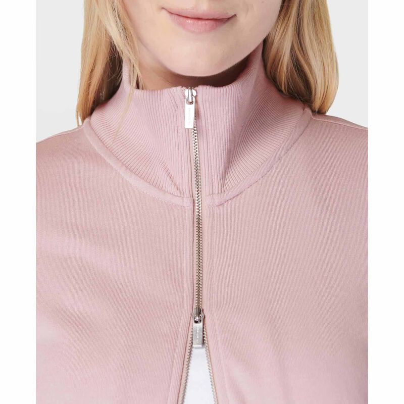 Sweaty Betty After Class Zip Up Sweatshirt Pirouette Pink image number 2